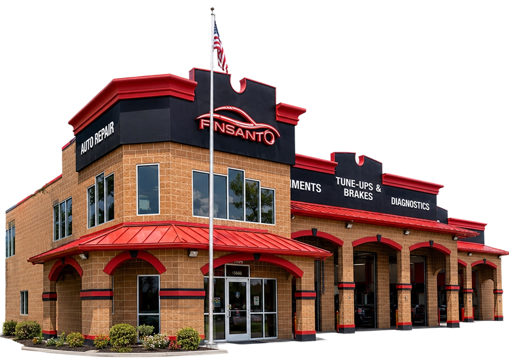 Finsanto Tire & Auto Repair building